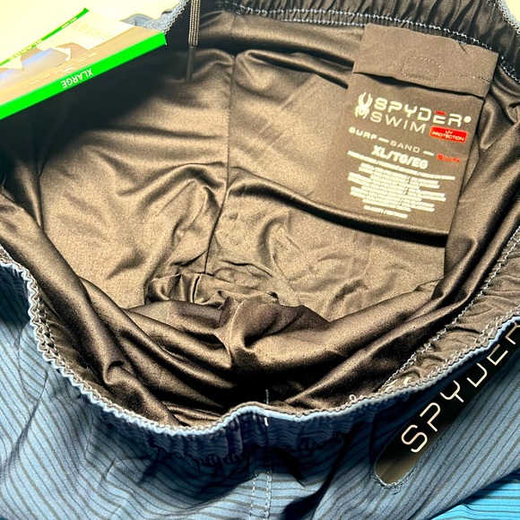 Spyder Swim Shorts 30+UPF Quick Dry Breathable Lined XL - Picture 5 of 5